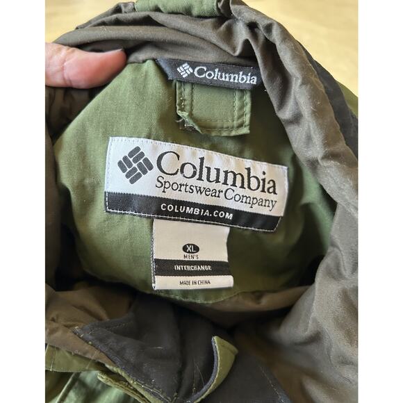 Columbia Jacket Mens XL Green Whirlibird Parka Winter Sport Ski Snow Retail $230 - Picture 6 of 16